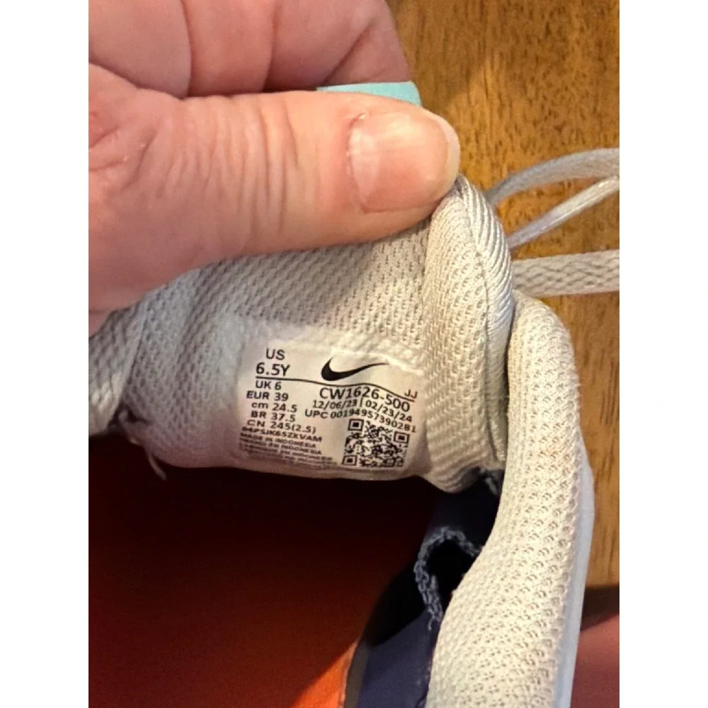 Nike Air Max Bolt Indigo Haze Pure Platinum CW1626-500 6.5Y Womens 8